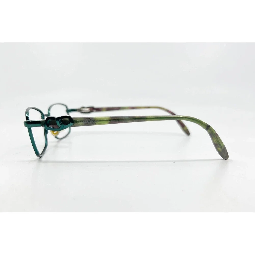 Ellen Tracy Eyeglasses Womens Green Edinburg Full Rim Frame 48-15-125 32750